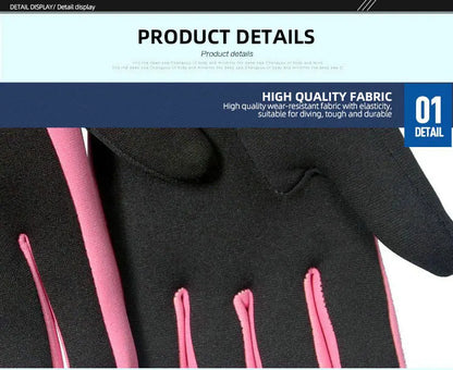 Men Women's Surfing Gloves Thin 1.5mm Neoprene Wear-resistant Swimming Snorkeling Drifting Paddle Water Sports Wetsuit Gloves