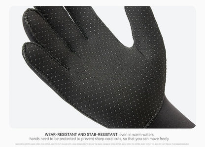 3MM Neoprene Wetsuit Gloves Hand Protectors Winter Swimming Anti-slip Cold-proof Stab-proof Fishing Snorkeling Diving Equipment