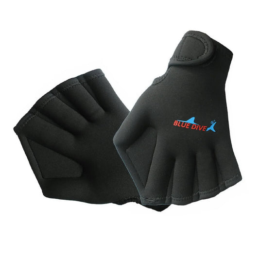Adults Children's Neoprene Swimming Gloves Fingerless Paddling Duck Paw Snorkeling Winter Swimming Training Classes Gloves